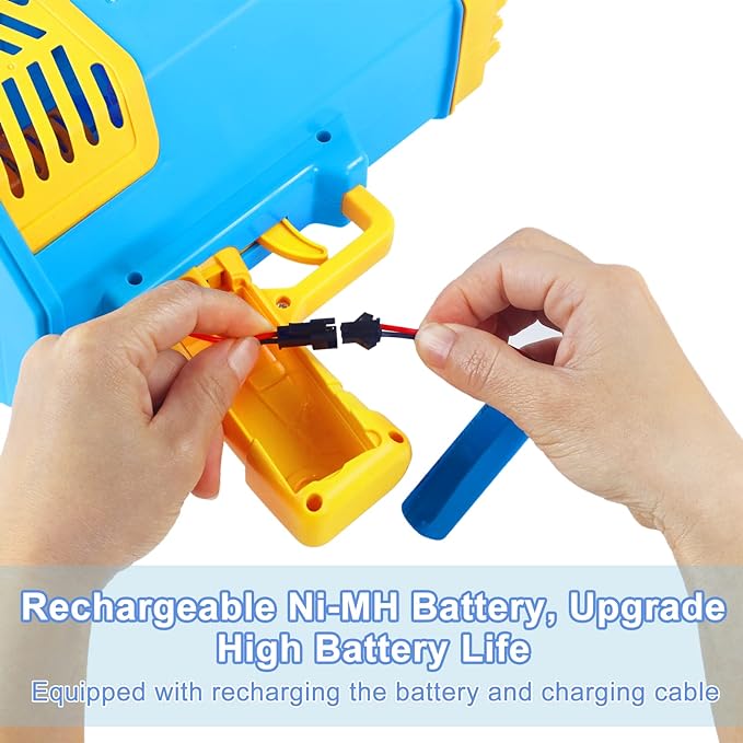Bubble Gun - 69 Holes Rocket Bazooka Bubble Machine Gun Bubble Gun - 69 Holes Rocket Bazooka Bubble Machine Gun